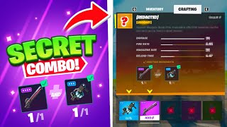 Crafting BANNED weapons in Fortnite…