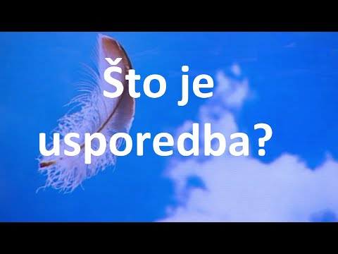 Video: Što Je Usporedba