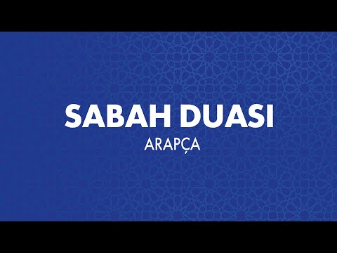 SABAH DUASI - Arapça