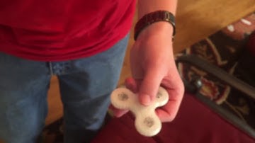 How To Make A Fidget Spinner!!! (no bearings)