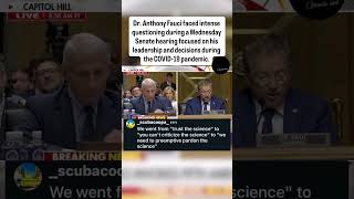 #Fauci faced intense questioning during the Wednesday, July 29, 2026 Senate hearing.