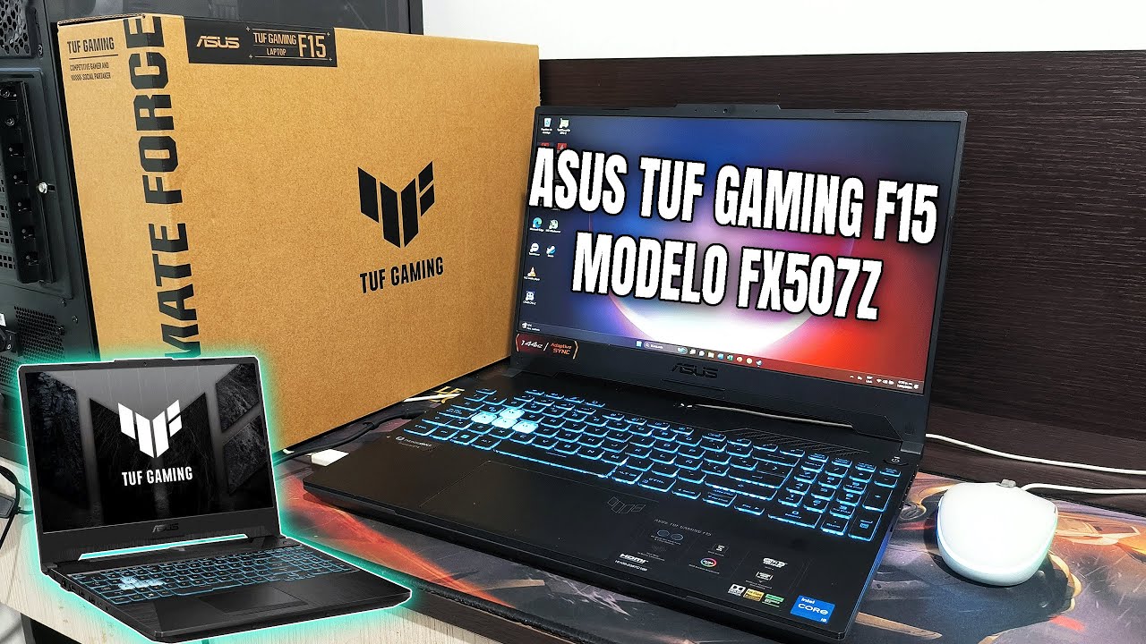 Laptop ASUS TUF GAMING F15 | RTX 3050 4GB + Intel Core i5 12500H | Unboxing & Review en español 2026