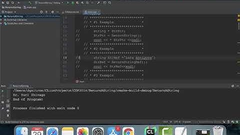 C++ Return a String as a Function Call ( 4 Examples)