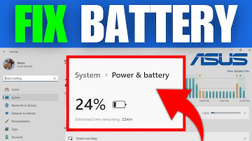 How To Fix Asus Battery Charging But Percentage Not Increasing