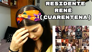 REACCIÓN: RENÉ (CUARENTENA) RESIDENTE| Cristina Black & White