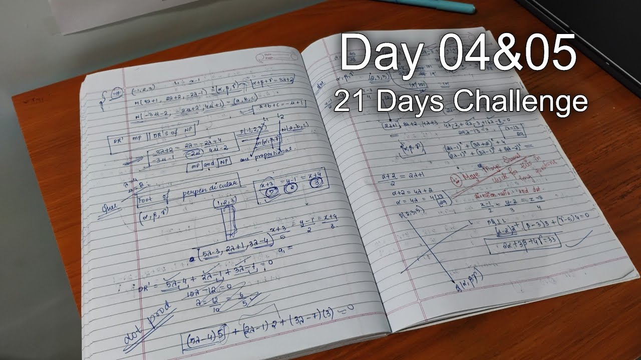 Day 04 & 05 | JEE 2026