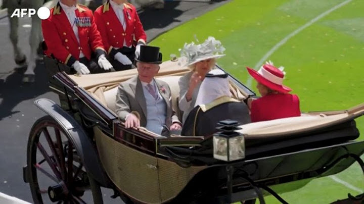 Re Carlo e la Regina Camilla all'inaugurazione del Royal Ascot 2025