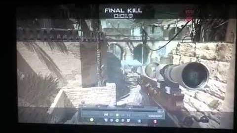 My first trick shot - MW3