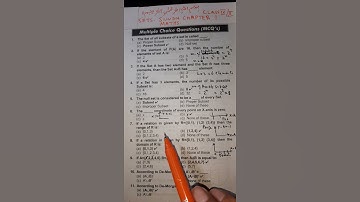 #maths #mcqs #9class10 SETS SINDH UNIT 1