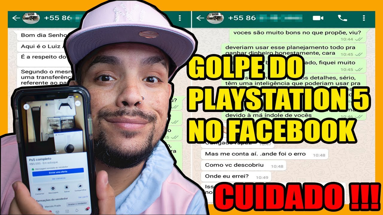 GOLPE DO PLAYSTATION 5 CUIDADO PRA NÃO CAIR NESSA PS5 ABAIXO OU ACIMA DO  PREÇO OFICIAL DESCONFIE! 