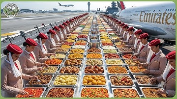 Inside Amazing Airline Food Processing - How Millions of Meals Are Made Every Day