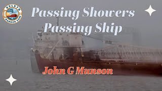 'Passing Showers, Passing Ship'John G Munson departed Duluth 042324 by Duluth Harbor Cam 2,701 views 4 weeks ago 5 minutes, 2 seconds