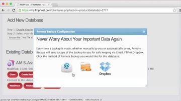 FMPHost RemoteBackup