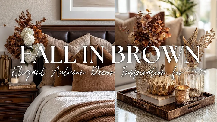 🍂Why Brown is the Fall Decor Trend Everyone Loves in 2025 (Cozy & Elegant Autumn Inspiration)