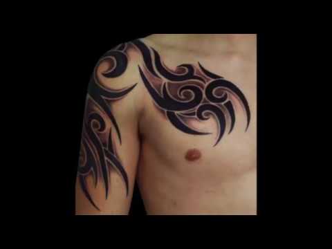 The Best 20 3D Tribal Shoulder Tattoos For Men - YouTube