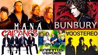 Rock en español de los 80 y 90 - Duncan Dhu, Caifanes, Enanitos Verdes, Mana, SODa Estereo...