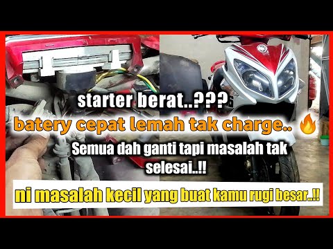 Video: Adakah anda perlu mengecas bateri motosikal baharu?