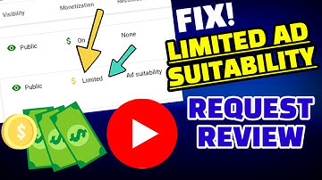 How To Fix Limited Ad Suitability On YouTube - Problem Solved (Tutorial)