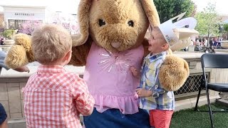 MEETING THE EASTER BUNNY IN REAL LIFE!
