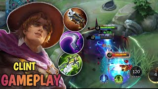 New Season Best Build Clint To Rank Up Faster!! Clint Best Build 2024 - Mobile Legends