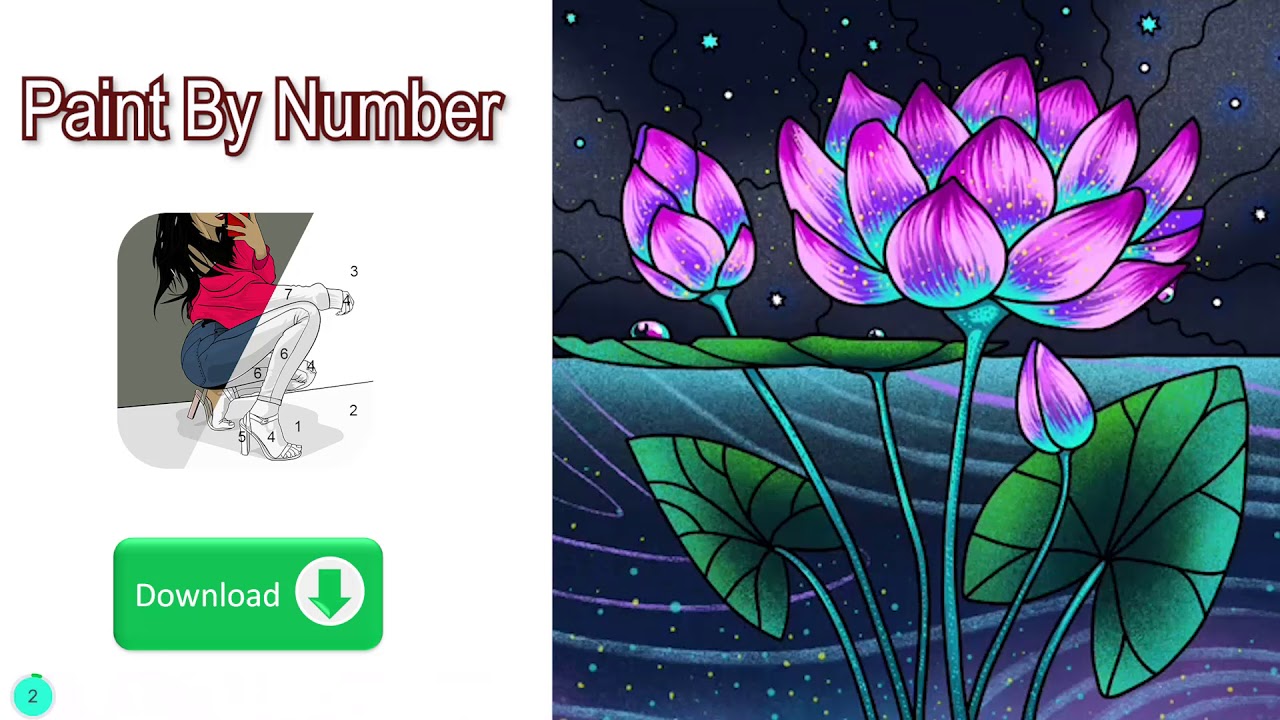 Best Paint By Number Game YouTube