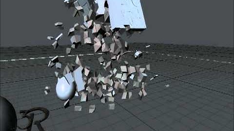 Lightwave 3D 11 bullet test01