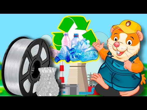 Делаем PET пластик из бутылок