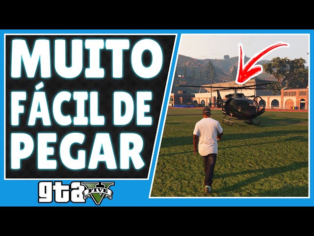 GTA 5: Localização de Helicóptero Raro!! #gta #gta5 #gtav #gta5gamepla