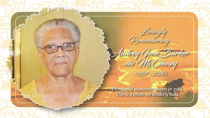 Celebrating The Life of Audrey Ione Barker