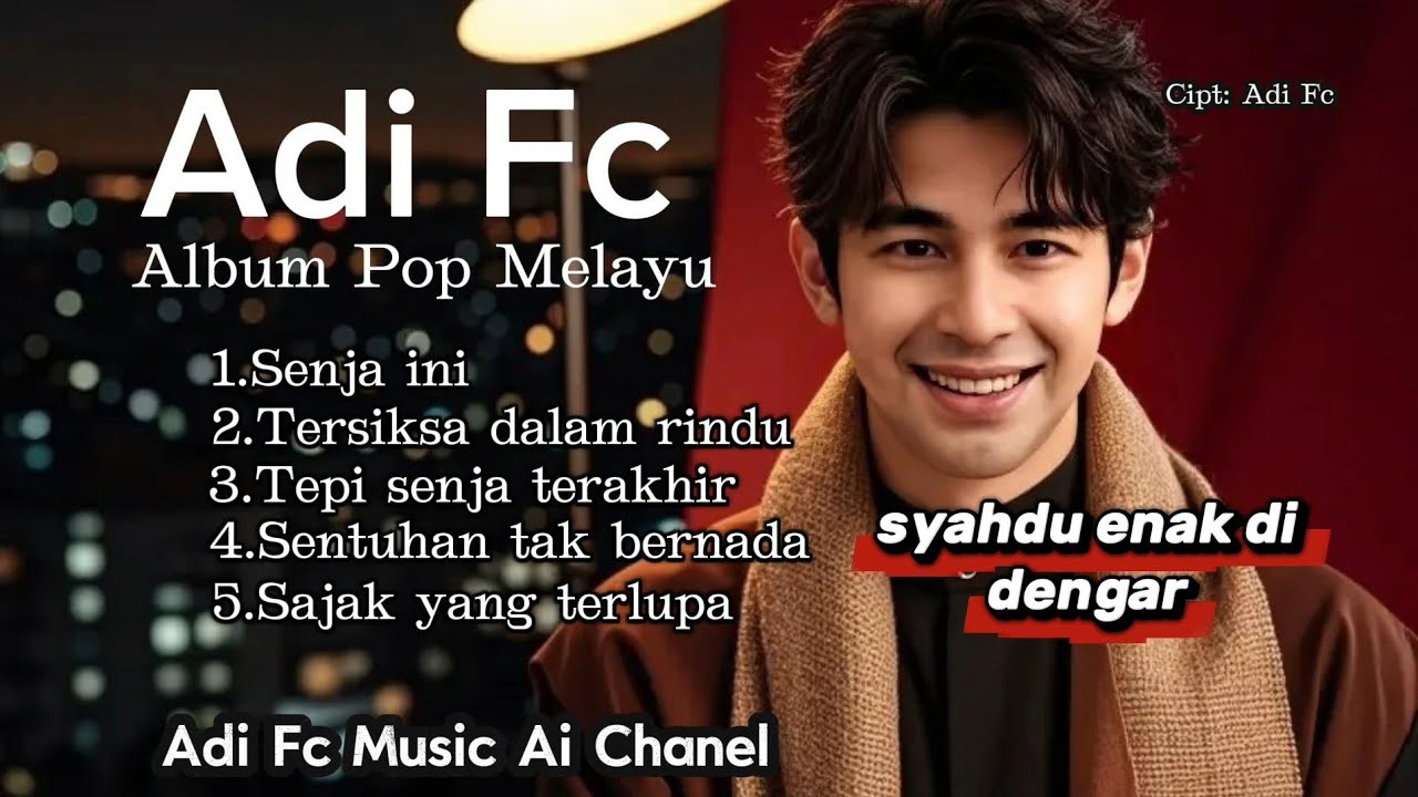 ALBUM POP MELAYU TERBARU, BY ADI FC,Lagu pop Melayu syahdu sangat menyentuh hati 