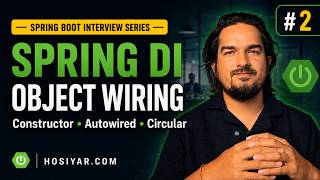 Dependency Injection, @Autowired & Circular Dependency | Spring Boot Interview Series #2
