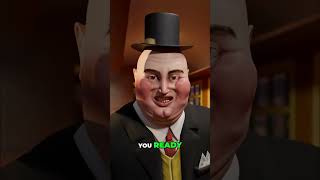 Trapped! Fat Controller Needs Help Moving Crates After Train Crash #shorts