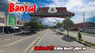 JALAN JOGJA BANTUL | BEGINI KONDISI JALAN KOTA BANTUL SAAT INI