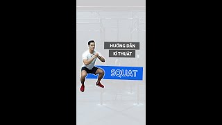 Squat đúng cách cho chân mông to khoẻ #shorts