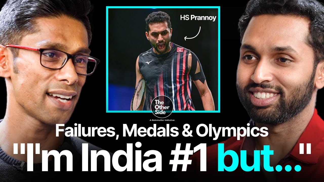 From Failures to Indias No1 Badminton Player  H S Prannoy   Goals Disciple Medals  Family