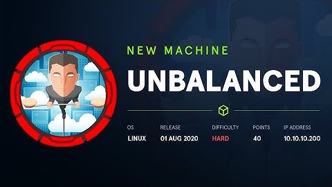 Unbalanced walkthrough (