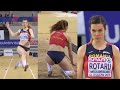 Alina rotaru womens long jump final glasgow 2019