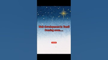 Web development in Tamil #html #css #javascript #jQuery etc...#short