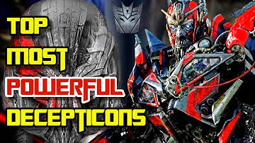 Top 12 Most Powerful Decepticons From Transformers - Backstories Explored