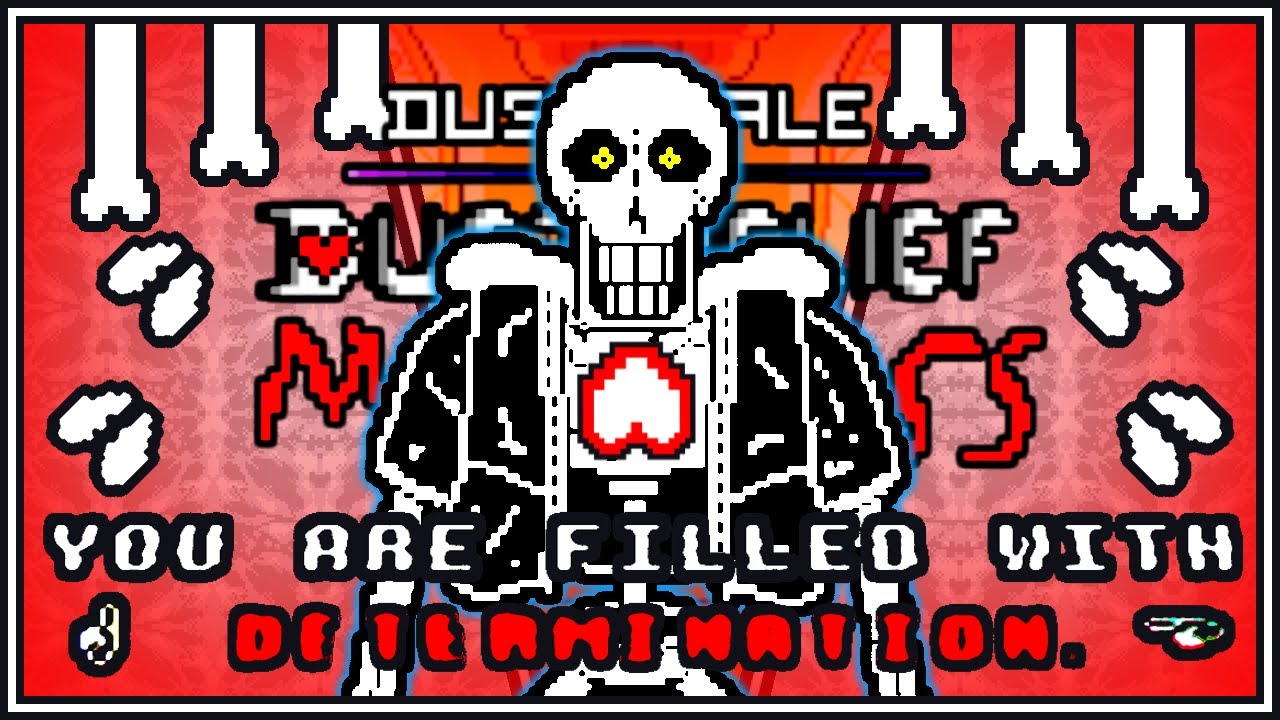 Dustbelief Papyrus and Dusttale sans by PicnicKingdom