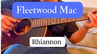 Fleetwood Mac - Rhiannon - Fingerstyle Guitar Cover - TABS AVAILABLE