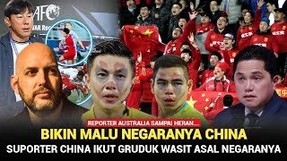 Jurnalis Australia Kutuk Keputusan Wasit! Suporter China Ngamuuk Tak Terima Indonesia U23 Dicurangi