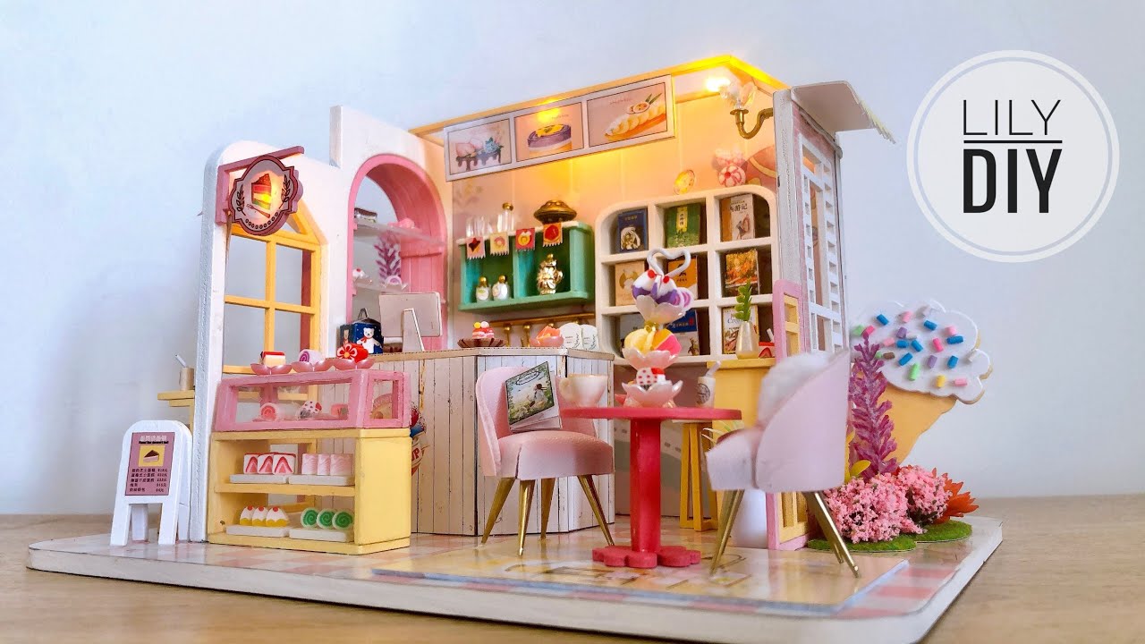 DIY Miniature Dollhouse || Dessert Whisper