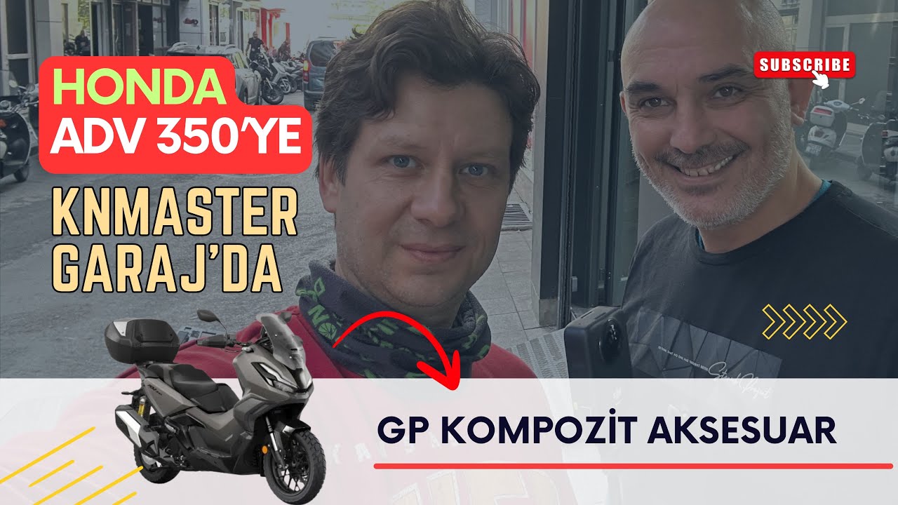 HONDA ADV 350’Yİ KNMASTER GARAJINDA GP KOMPOZİT TAKTIK