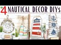 4 *BRAND NEW* Nautical Decor Dollar Tree DIYs