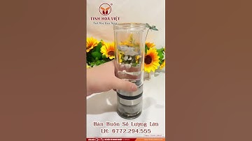 Quà Tặng Doanh Nghiệp Tinh Tế- Bình Pha Trà Thủy Tinh. In Ấn Logo Theo Yêu Cầu Hotline: 0772.294.555