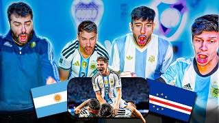 Argentina 3 Cape Verde 2 | Friends React | 2026 World Cup
