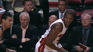 James Jones 18 Points Highlights 6 Threes Vs San Antonio Spurs 2013.10.19 Nba Preseason