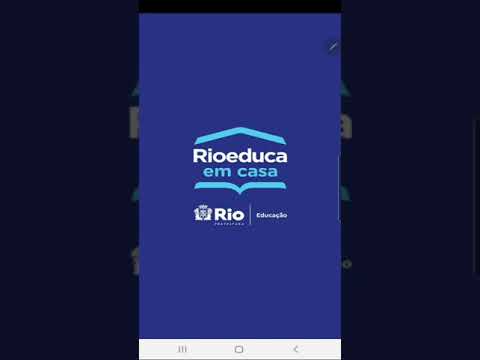 Rio Educa em casa - Como baixar e fazer login