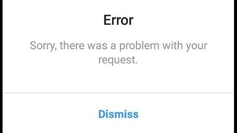 Fix error sorry there was a problem with your request instagram | Instagram login problem 2022